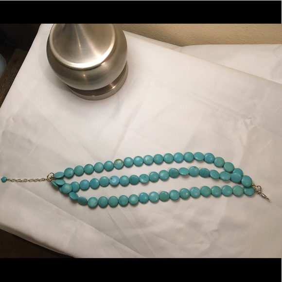 Turquoise Necklace—Three Strand - Picture 8 of 11